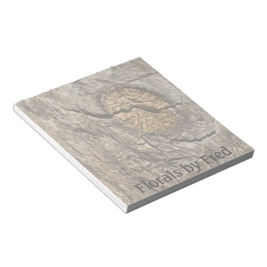 Verbleekte knoop Notitieblok (Schuin)