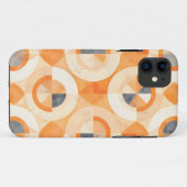 Verbleekte Terra-geometrie Case-Mate iPhone Case (Achterkant (horizontaal))
