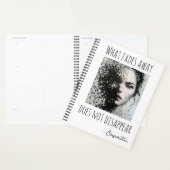 Verblekende monochrome gezicht planner (Display)