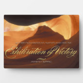 Verblijding van de overwinning fotoplaat (voorkant)