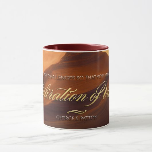 Verblijding van de overwinning mok (Midden)