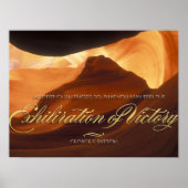 Verblijding van de overwinning poster (Voorkant)