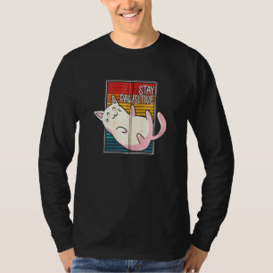 Verblijf de eigenaar van de kat Kitten Lover Anima T-shirt