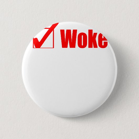 Verblijf de Post van de Controle Ronde Button 5,7 Cm (Voorkant)