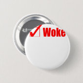 Verblijf de Post van de Controle Ronde Button 5,7 Cm (Voorkant /achterkant)