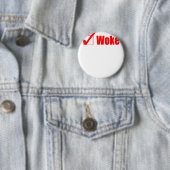Verblijf de Post van de Controle Ronde Button 5,7 Cm (In situ)
