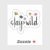 Verblijf de vrije ventilator | Die Cut Sticker (Vel)