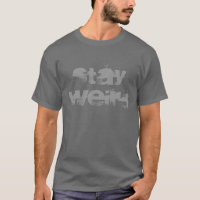 Verblijf een raar shirt | Gedresseerde kijktypogra