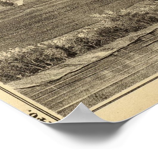 Verblijf en opslag van William M Roberts Poster (Hoek)