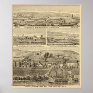 Verblijf en opslag van William M Roberts Poster