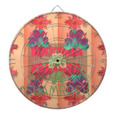 Verblijf gelukkig Sint Patrick's Day Hakuna Mata Dartbord (Voorkant)