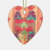 Verblijf gelukkig Sint Patrick's Day Hakuna Mata Keramisch Ornament (Links)