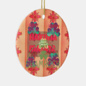 Verblijf gelukkig Sint Patrick's Day Hakuna Mata Keramisch Ornament (Rechts)