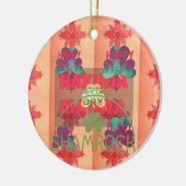Verblijf gelukkig Sint Patrick's Day Hakuna Mata Keramisch Ornament (Links)