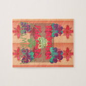 Verblijf gelukkig Sint Patrick's Day Hakuna Mata Legpuzzel (Horizontaal)