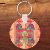 Verblijf gelukkig Sint Patrick's Day Hakuna Mata Sleutelhanger (Voorkant)