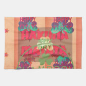 Verblijf gelukkig Sint Patrick's Day Hakuna Mata Theedoek (Horizontaal)