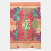 Verblijf gelukkig Sint Patrick's Day Hakuna Mata Theedoek (Verticaal)