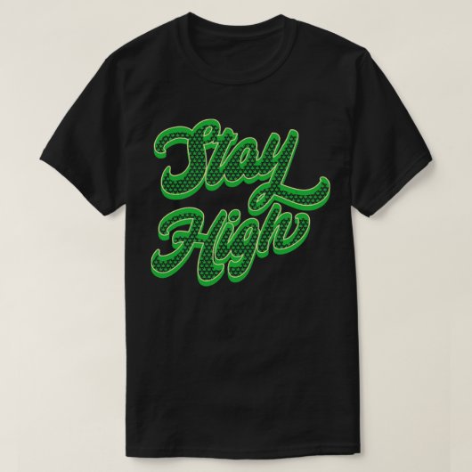  verblijf high wiet t-shirt (Design voorkant)