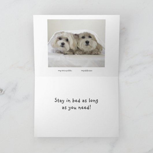 Verblijf in Bed Kaart (Binnen)