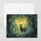 Verblijf in een betoverd bos briefkaart (Voorkant / Achterkant)