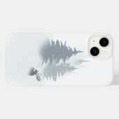Verblijf in een sneeuwbos Case-Mate iPhone case (Achterkant (horizontaal))