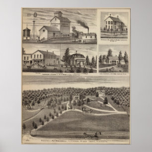 Verblijf in Hutchinson, Minnesota Poster