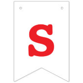 Verblijf in uw Lane Grappige verkeersweg teken Bun Vlaggetjes (Eerste vlag)