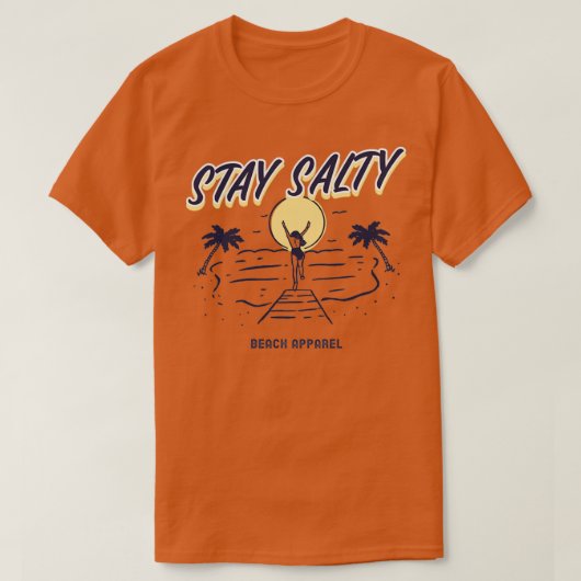 verblijf Salty T-shirt (Design voorkant)