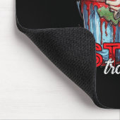 Verblijf Trashy Christmas Raccoon Xmas Trash Panda Muismat (Hoek)