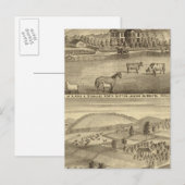 Verblijf van Alfred A Douglass Briefkaart (Voorkant / Achterkant)