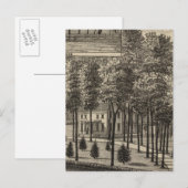 Verblijf van DB Williams, Edgerton, Kansas Briefkaart (Voorkant / Achterkant)