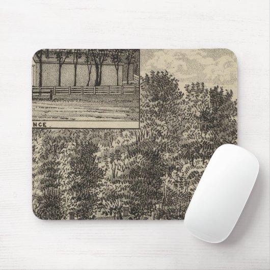 Verblijf van DB Williams, Edgerton, Kansas Muismat (Met muis)