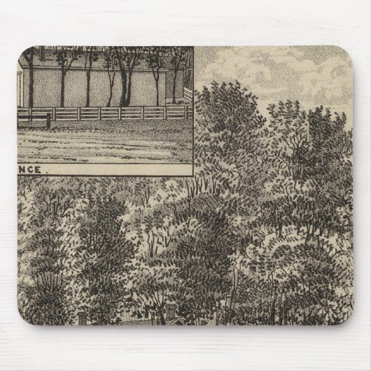 Verblijf van DB Williams, Edgerton, Kansas Muismat (Voorkant)