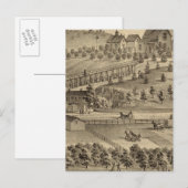 Verblijf van Jacob Markley Briefkaart (Voorkant / Achterkant)