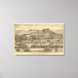 Verblijf van Jacob Markley Canvas Afdruk