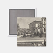 Verblijf van James G Gowdy, Toms rivier, NJ Magneet (Voorkant / Achterkant)