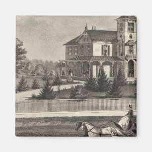 Verblijf van James G Gowdy, Toms rivier, NJ Magneet