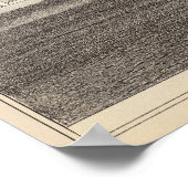 Verblijf van James G Gowdy, Toms rivier, NJ Poster (Hoek)