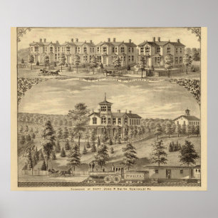 Verblijf van Jehu P Smith, Sewickley Poster