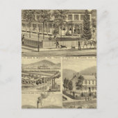 Verblijf van John A Warden Sewickley Briefkaart (Voorkant)