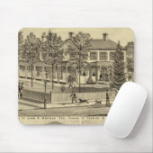 Verblijf van John A Warden Sewickley Muismat (Met muis)