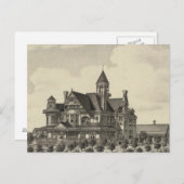 Verblijf van John D Knox, Topeka, Kansas Briefkaart (Voorkant / Achterkant)