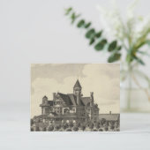 Verblijf van John D Knox, Topeka, Kansas Briefkaart (Staand voorkant)