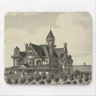 Verblijf van John D Knox, Topeka, Kansas Muismat