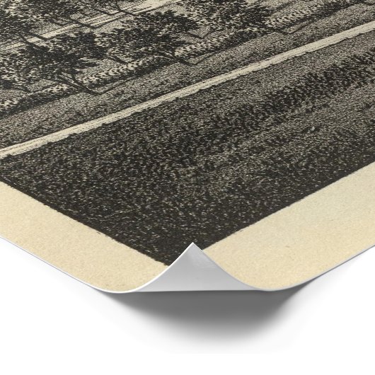 Verblijf van John D Knox, Topeka, Kansas Poster (Hoek)