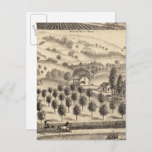 Verblijf van Joseph Alexander, Mendocino Briefkaart (Voorkant / Achterkant)