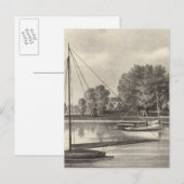 Verblijf van Joseph Francis, Toms rivier, NJ Briefkaart (Voorkant / Achterkant)