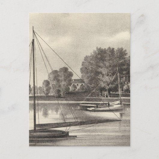 Verblijf van Joseph Francis, Toms rivier, NJ Briefkaart (Voorkant)