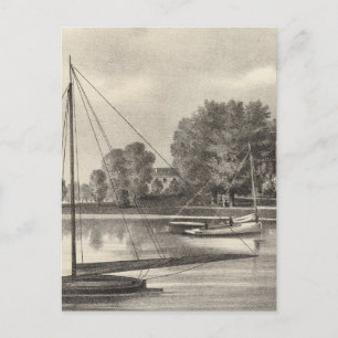 Verblijf van Joseph Francis, Toms rivier, NJ Briefkaart